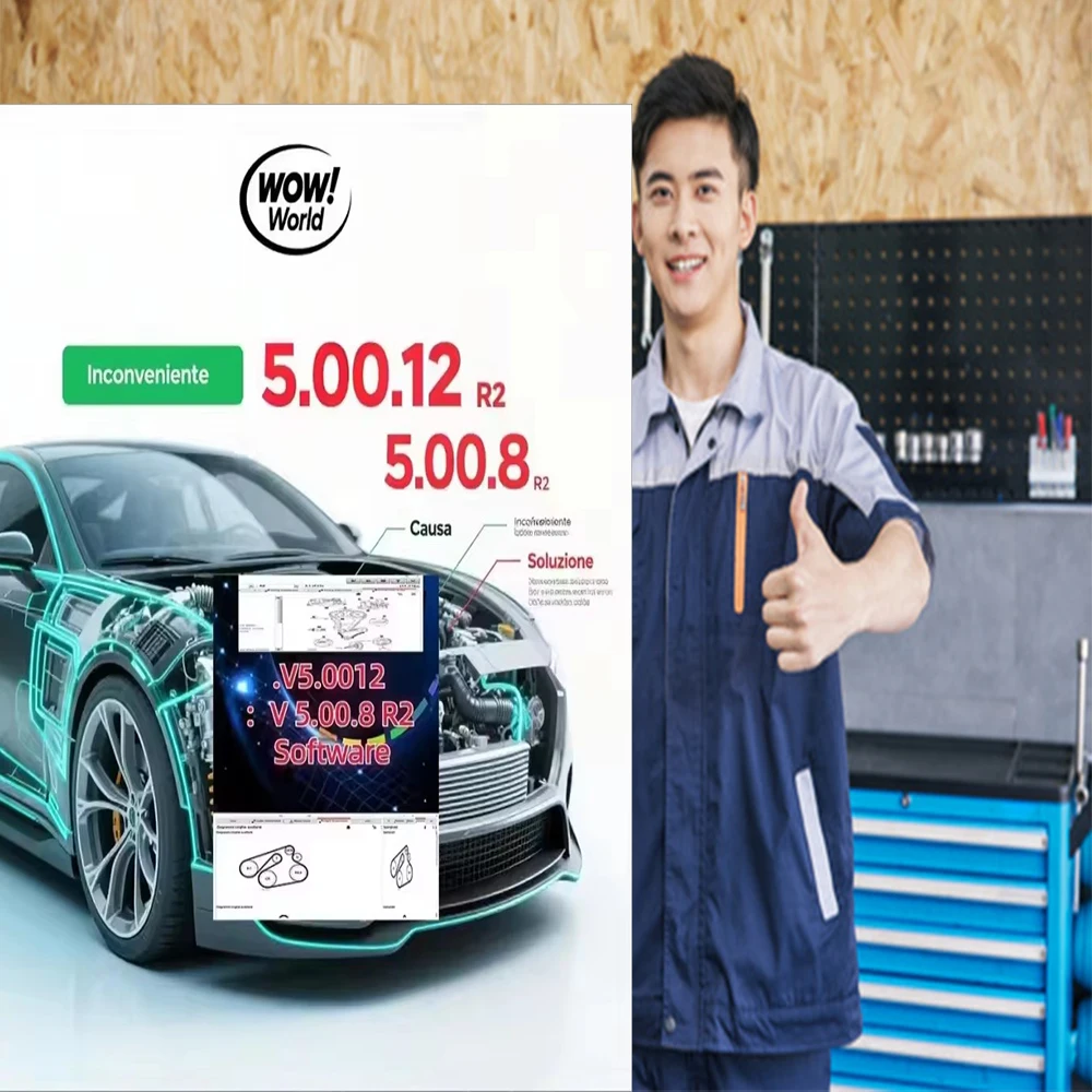 Software de diagnóstico de coches wu-rth W-O-W V5.00.12 5.00.8 R2 con códigos de fallos claros Kengen Función de reinicio en var
Software de diagnóstico de coches wu-rth W-O-W V5.00.12 5.00.8 R2 con códigos de fallos claros Kengen Función de reinicio en var