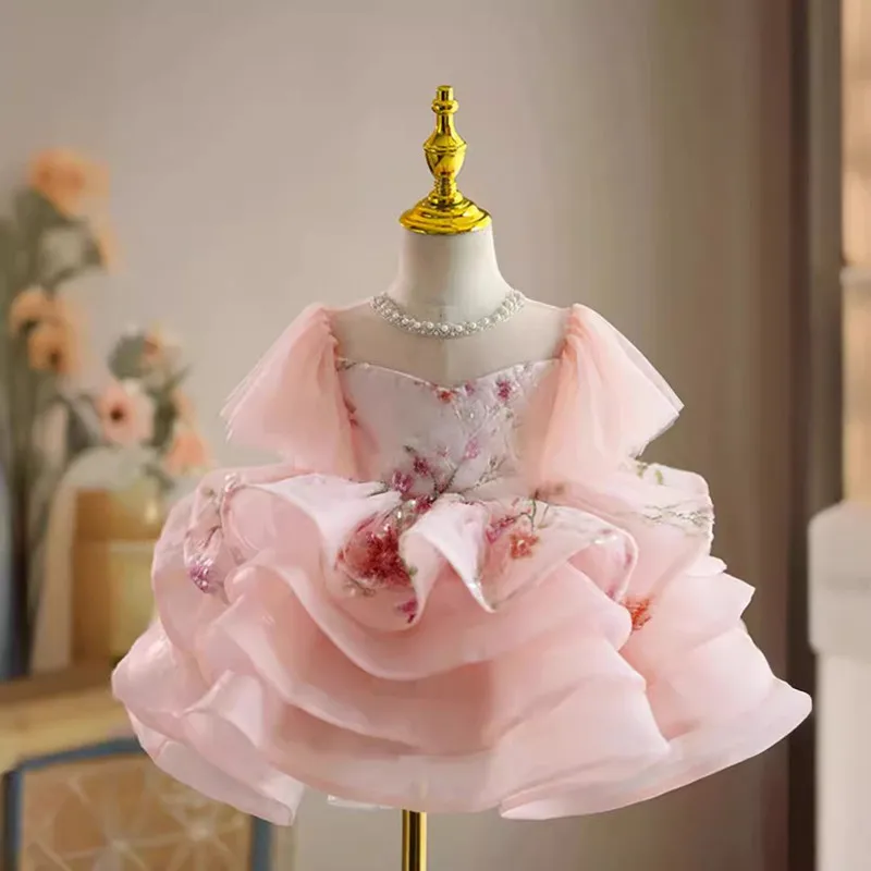 2025 New Girls Evening Princess Ball Gown Children Fashion Beading Bow Design Birthday Party Wedding Performances Dress y1464
2025 New Girls Evening Princess Ball Gown Children Fashion Beading Bow Design Birthday Party Wedding Performances Dress y1464