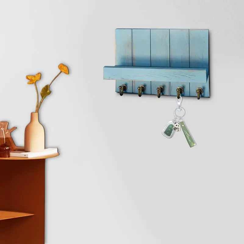 Key Hook 5 Hooks Key Rack With Shelf Wall Key Ring Holder Key Hooks Organizer Multifunctional Behind The Door Hooks For Entryway
Key Hook 5 Hooks Key Rack With Shelf Wall Key Ring Holder Key Hooks Organizer Multifunctional Behind The Door Hooks For Entryway