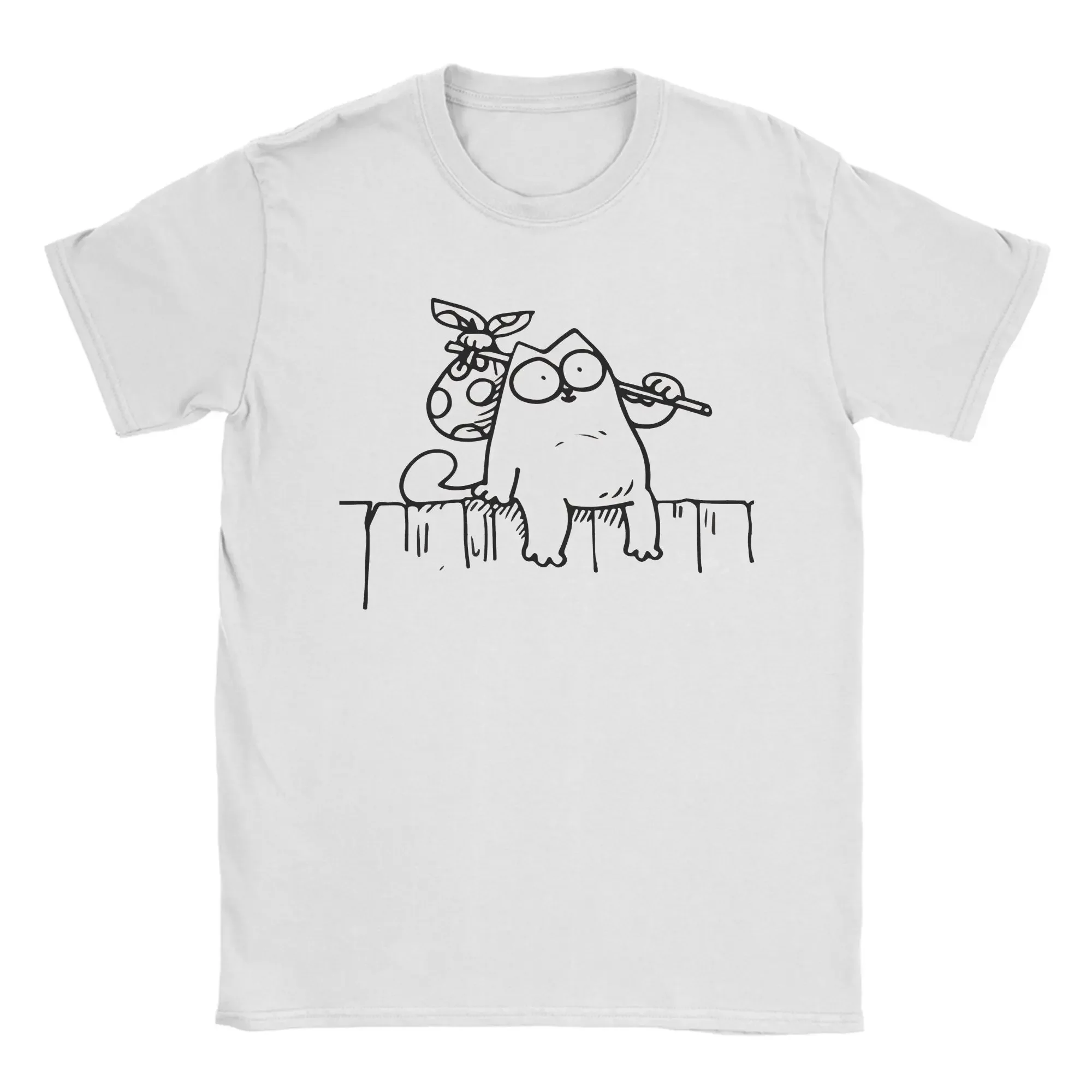 Cat Hobo Cartoon Graphic Tee Unisex Soft Cotton Crewneck Trip Casual T-Shirt
Cat Hobo Cartoon Graphic Tee Unisex Soft Cotton Crewneck Trip Casual T-Shirt