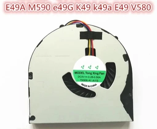 Вентилятор для Lenovo E49A E49L M595 e49G K49 k49a E49 V580 M590
Вентилятор для Lenovo E49A E49L M595 e49G K49 k49a E49 V580 M590