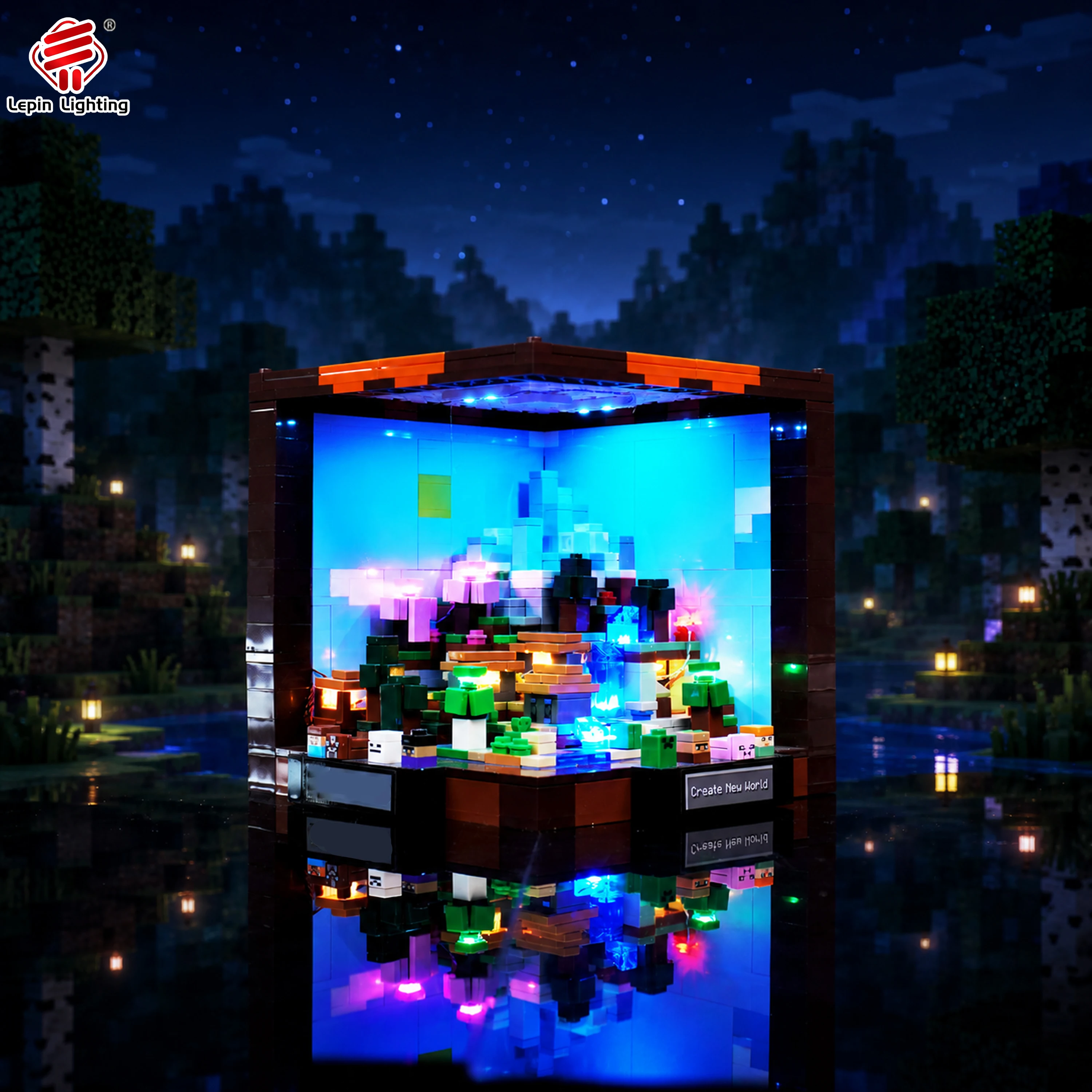 LED Lighting Kit for 21265 The Crafting Table Bricks Model Decorative Light (No Model Included)
LED Lighting Kit for 21265 The Crafting Table Bricks Model Decorative Light (No Model Included)