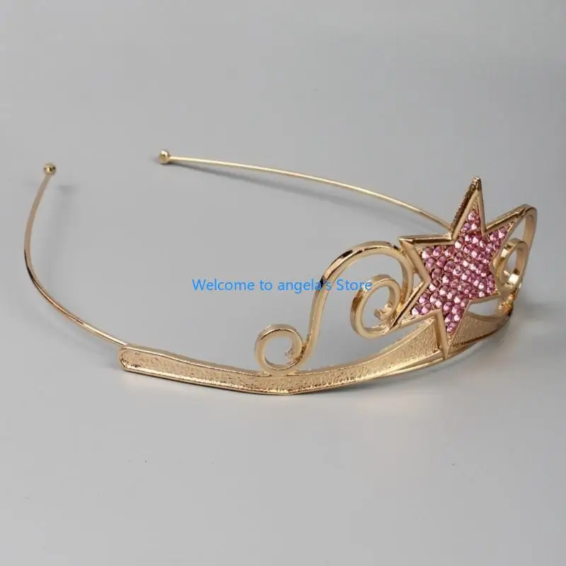 X4YC Luxurious Crown Hair Hoop Heavy Duty Birthday Party Elegant Pageant Hexagram Crystal Girl Wedding Costume Headwear
X4YC Luxurious Crown Hair Hoop Heavy Duty Birthday Party Elegant Pageant Hexagram Crystal Girl Wedding Costume Headwear