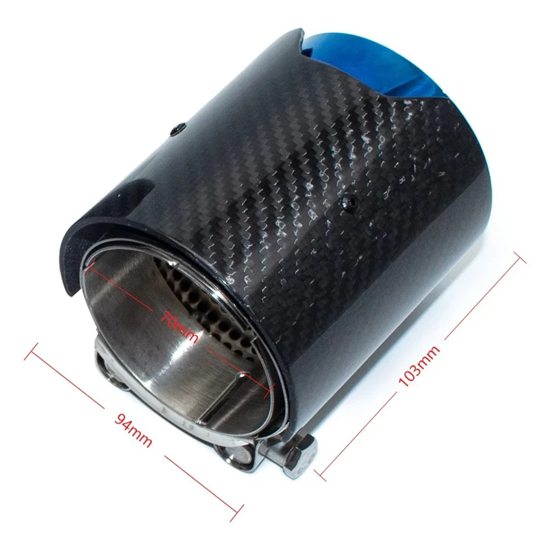 4 Pcs Carbon Fiber Matte Car Exhaust Tip For BMW M2 F8 M3 F80 M4 F82 M5 F10 M6 F12 M Performance Muffler Tip 70mm Nozzle
4 Pcs Carbon Fiber Matte Car Exhaust Tip For BMW M2 F8 M3 F80 M4 F82 M5 F10 M6 F12 M Performance Muffler Tip 70mm Nozzle