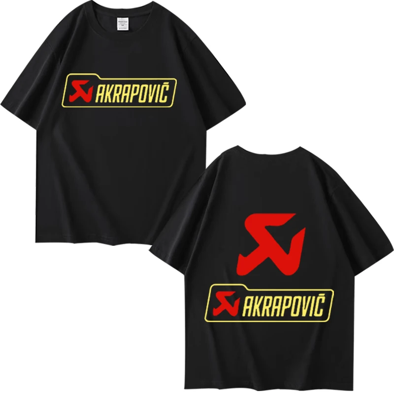 Harajuku Fashion Exhaust Pipe Akrapovic Double Sided T Shirt men women Oversized 100% Cotton Summer print Unisex plus size tops
Harajuku Fashion Exhaust Pipe Akrapovic Double Sided T Shirt men women Oversized 100% Cotton Summer print Unisex plus size tops
