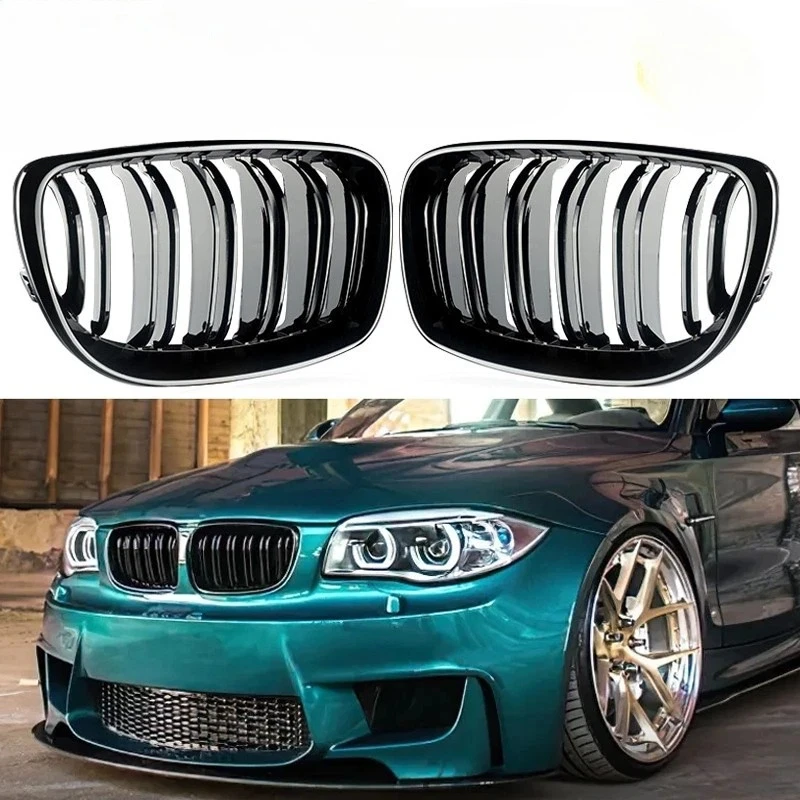 For BMW 1 Series E81 E87 E82 E88 for BMW 128i 135i 2008-2011 Gloss Black Double Line Front Bumper Grille kidney Grill
For BMW 1 Series E81 E87 E82 E88 for BMW 128i 135i 2008-2011 Gloss Black Double Line Front Bumper Grille kidney Grill