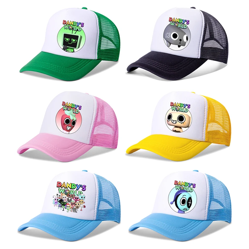 Детская бейсболка Dandys World с принтом игры, шляпа от солнца для мальчиков и девочек, летние повседневные шапки, регулируемые фуражки, подарки на день рождения
Детская бейсболка Dandys World с принтом игры, шляпа от солнца для мальчиков и девочек, летние повседневные шапки, регулируемые фуражки, подарки на день рождения