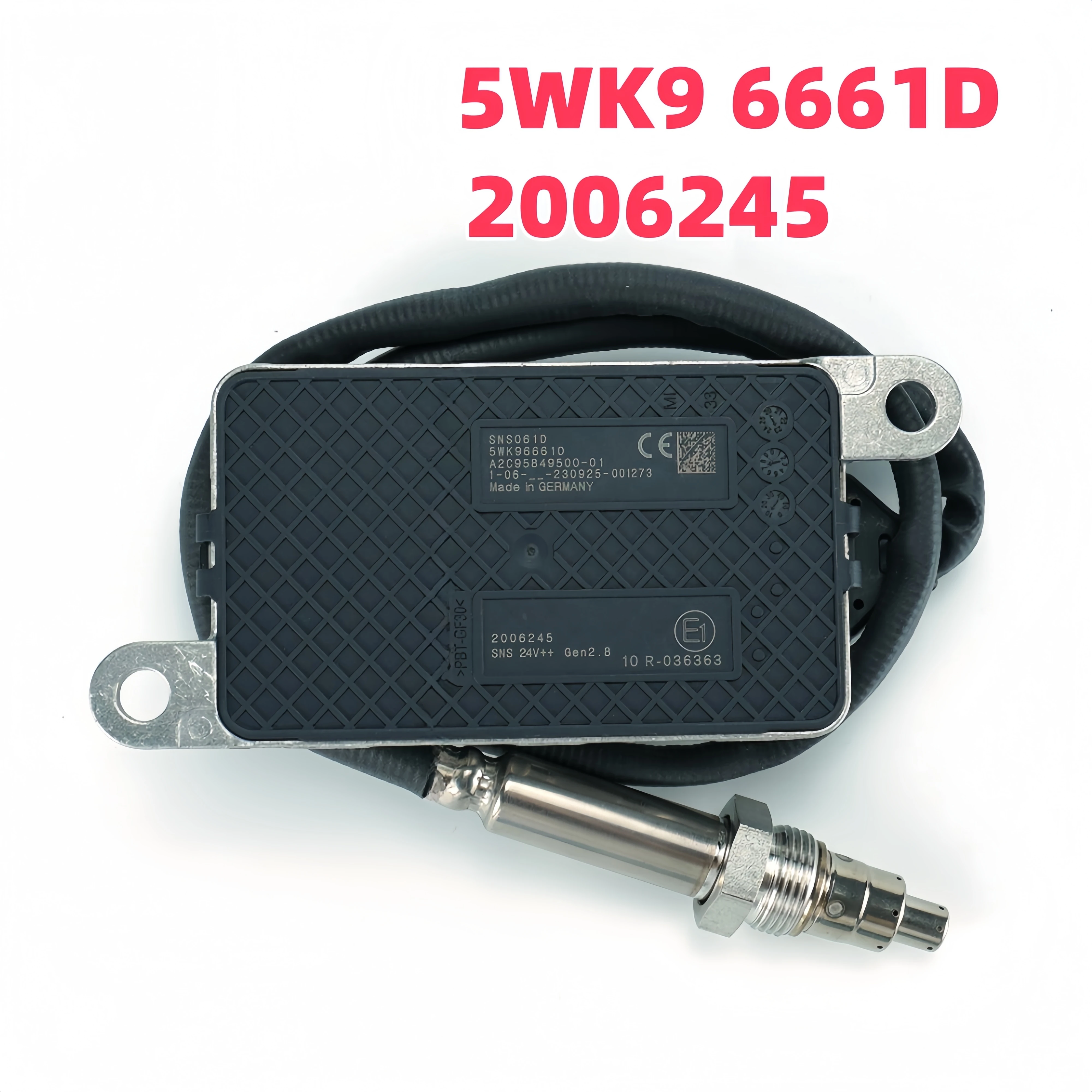 For DAF Truck 24V 5WK96661D 2006245 High Quality for NGK Probe Nitrogen Oxide NOx Sensor
For DAF Truck 24V 5WK96661D 2006245 High Quality for NGK Probe Nitrogen Oxide NOx Sensor