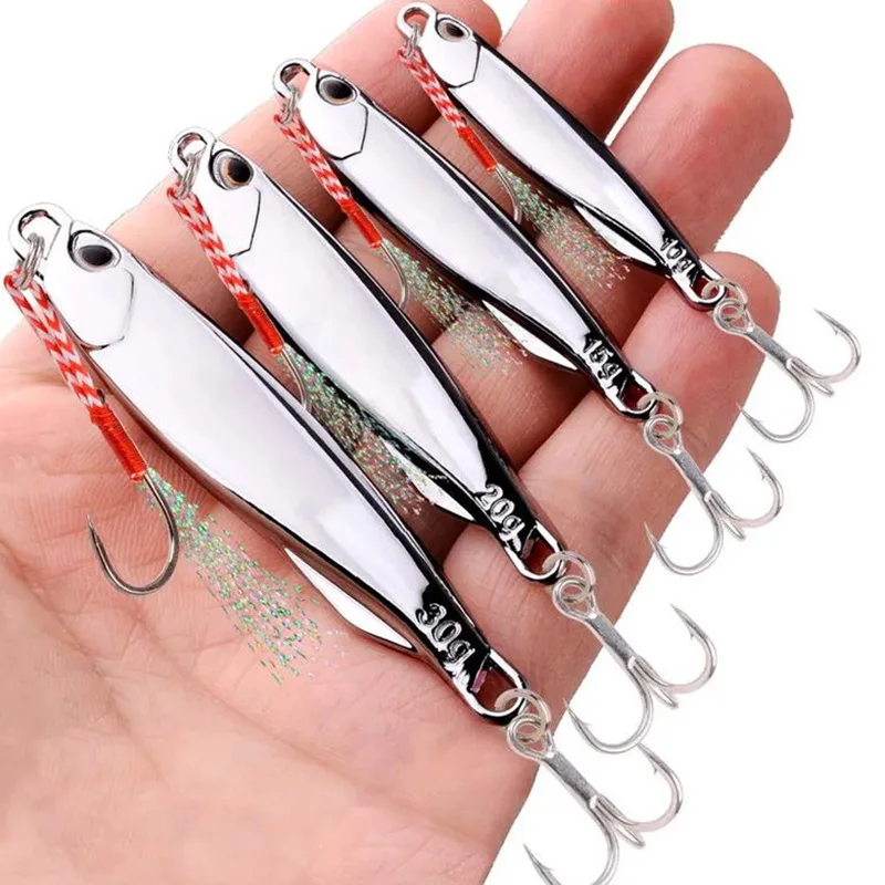Jigging Electroplated Iron Plate Bait With Hooks Spoon Zinc Alloy 7g 10g 15g 20g 25g 30g 40g Metal Casting Spinner Trolling Bait
Jigging Electroplated Iron Plate Bait With Hooks Spoon Zinc Alloy 7g 10g 15g 20g 25g 30g 40g Metal Casting Spinner Trolling Bait