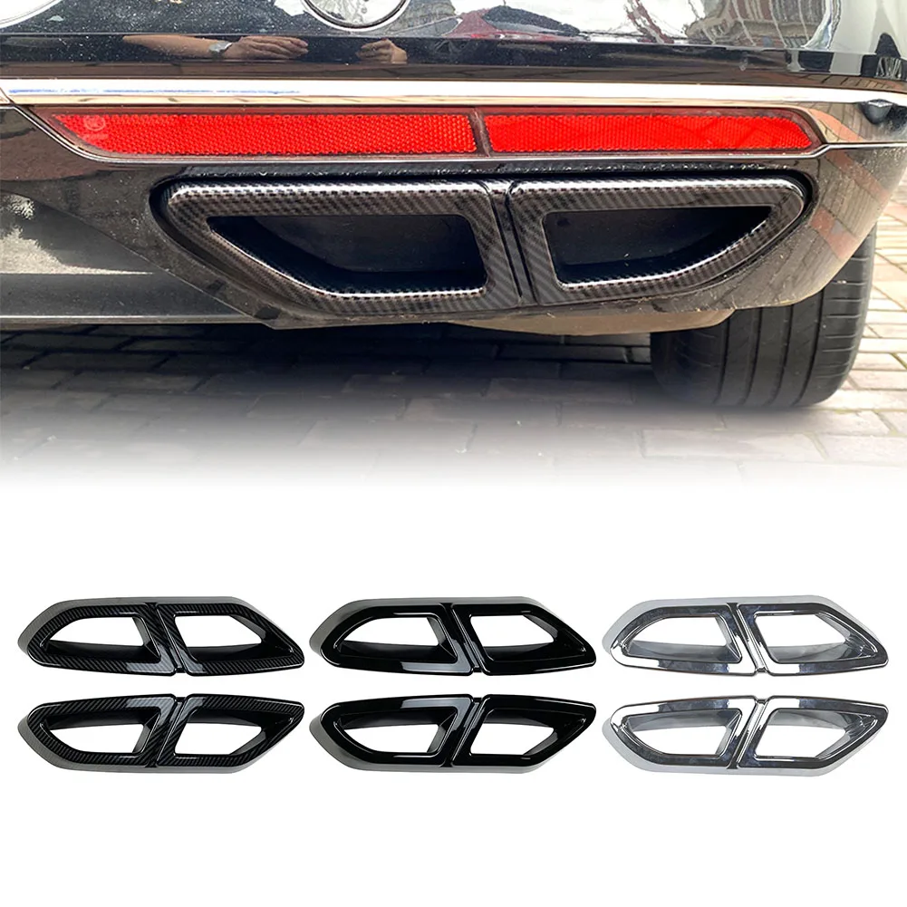 2Pcs Car Rear Exhaust Muffler Tail Pipe Decoration Cover Trim For VW Passat B8 2016 2017 2018 2019 Car Accessories Parts
2Pcs Car Rear Exhaust Muffler Tail Pipe Decoration Cover Trim For VW Passat B8 2016 2017 2018 2019 Car Accessories Parts