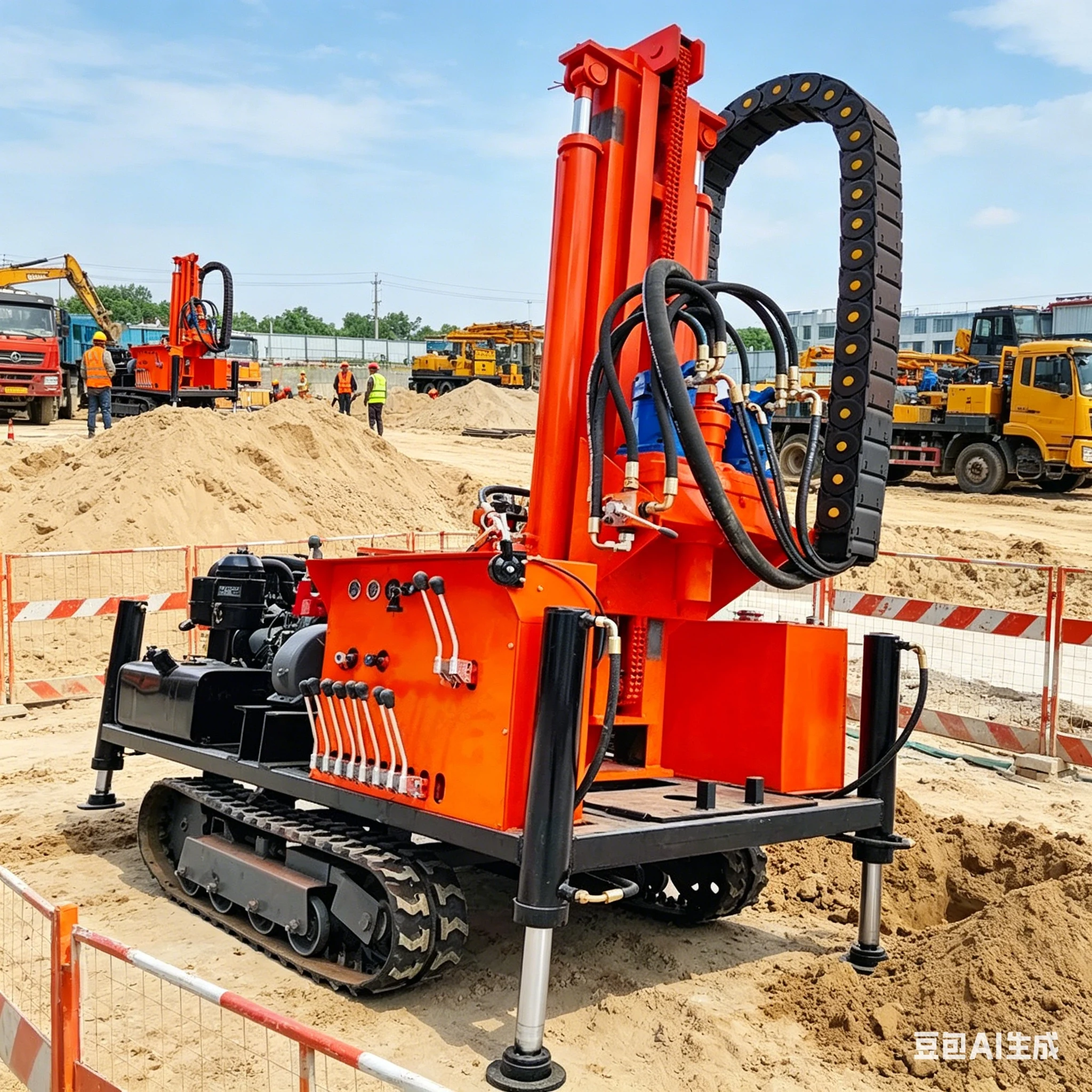 Customized Household Diesel Hydraulic Driller with Enhanced Wheeled Portability
Customized Household Diesel Hydraulic Driller with Enhanced Wheeled Portability