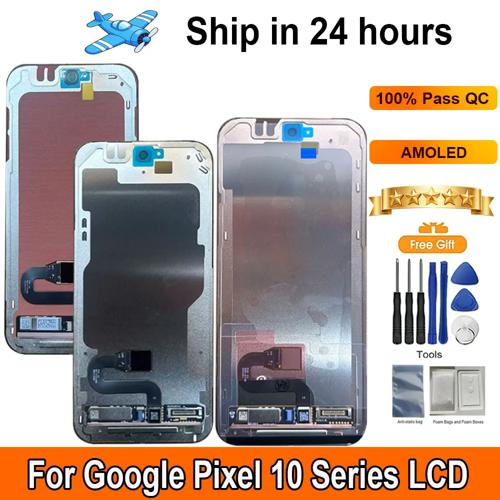 Original 120Hz Screen For Google Pixel 10 series 10 10Pro 10 Pro XL LCD Display Touch Panel Digitizer Assembly Replacement
Original 120Hz Screen For Google Pixel 10 series 10 10Pro 10 Pro XL LCD Display Touch Panel Digitizer Assembly Replacement