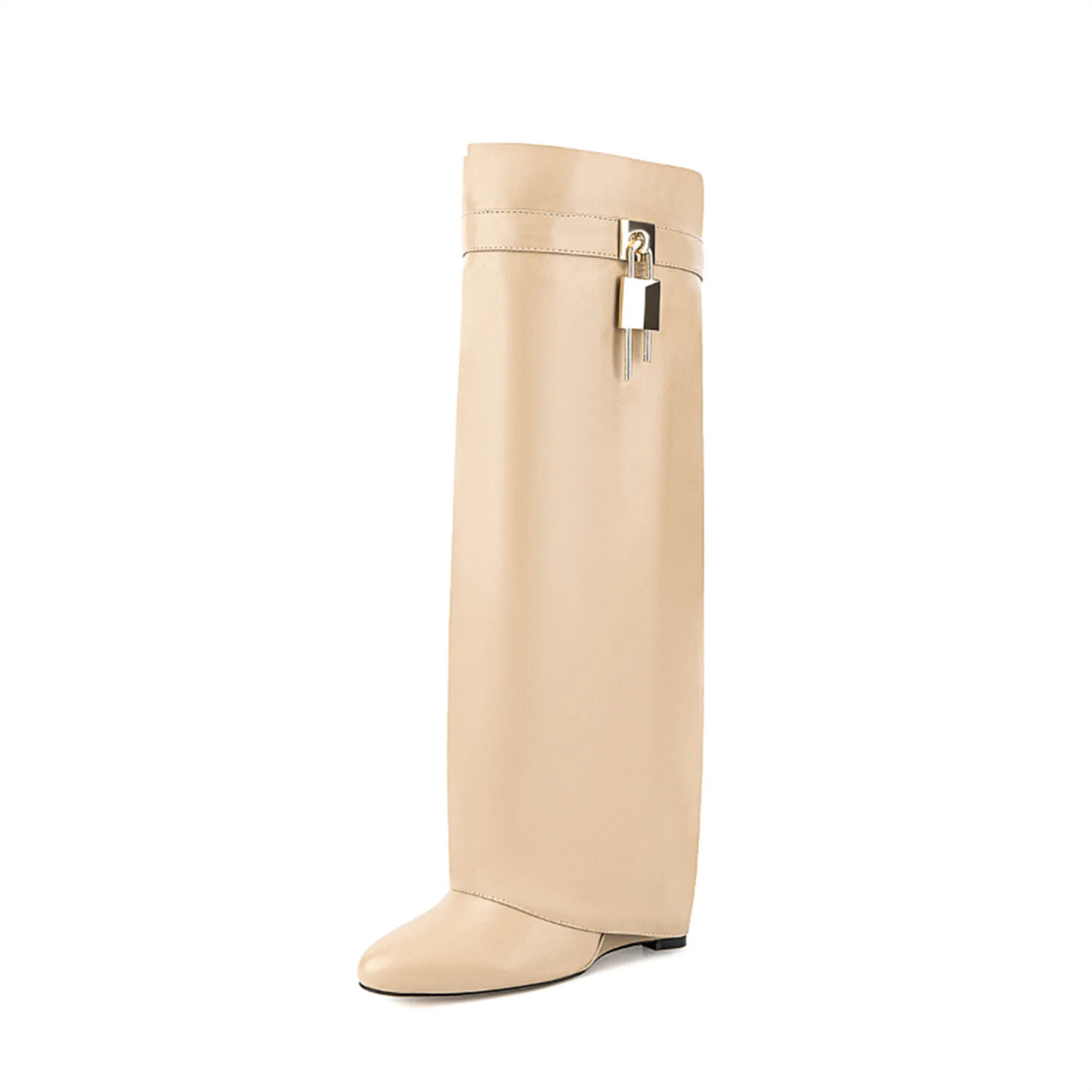 New Designer Fashion Brand Women Knee Boots Thick Sole High Heel Boots Zip Wedge Heel Large Women Boots Platform Shoes
New Designer Fashion Brand Women Knee Boots Thick Sole High Heel Boots Zip Wedge Heel Large Women Boots Platform Shoes