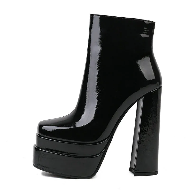 2022 Big Size 34-43 Sexy High Heels Ladies Shoes Fashion Round Toe Platform Women Autumn Winter Ankle Boots Black Beige Apricot
2022 Big Size 34-43 Sexy High Heels Ladies Shoes Fashion Round Toe Platform Women Autumn Winter Ankle Boots Black Beige Apricot