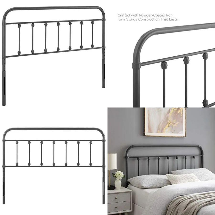 MOD-6152-GRY Sage Metal Headboard
MOD-6152-GRY Sage Metal Headboard