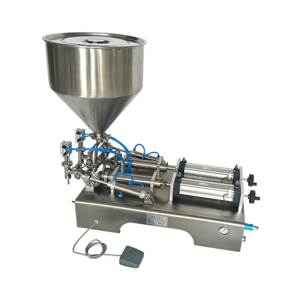 Dual-use filling machine double nozzle head cream paste liquid filling machine stainless steel quantitative shampoo filler 220V
Dual-use filling machine double nozzle head cream paste liquid filling machine stainless steel quantitative shampoo filler 220V