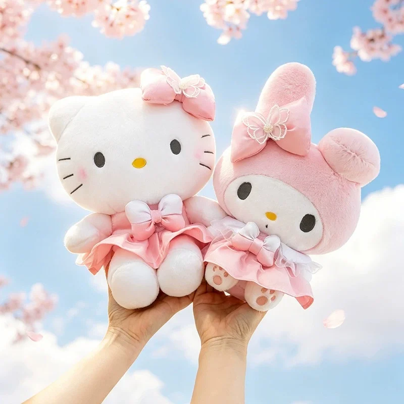 30CM Anime Hello Kitty My Melody Cartoon Bow Plush Doll PP Cotton Stuffed Doll Kawaii Pillow Ornament Decoration Gift
30CM Anime Hello Kitty My Melody Cartoon Bow Plush Doll PP Cotton Stuffed Doll Kawaii Pillow Ornament Decoration Gift