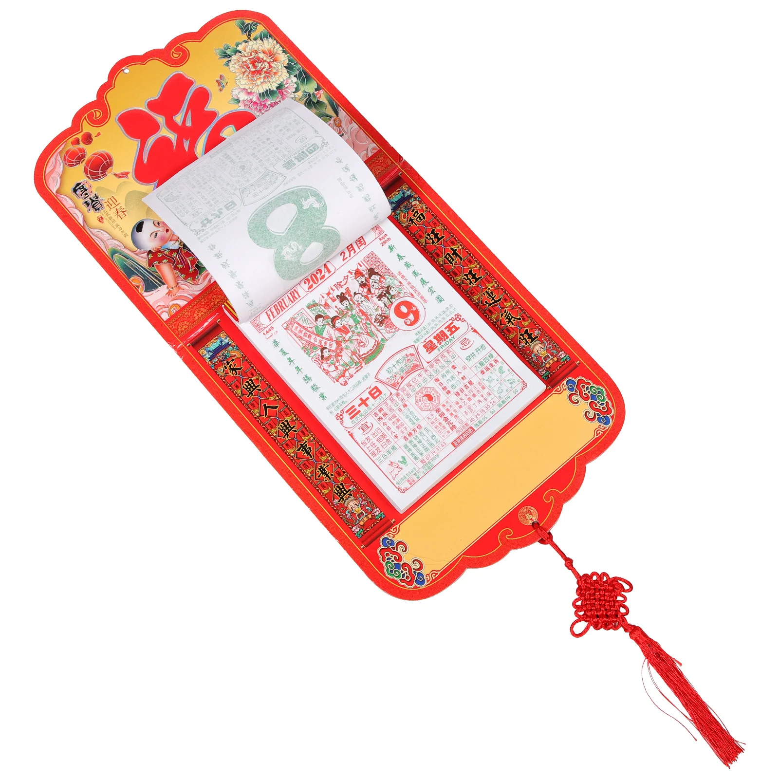 2024 Year Of Dragon Wall Tearable Lunar For Home Office Chinese Traditional Calendar Decor Hanging Wall Calendar Tear-Off Pages
2024 Year Of Dragon Wall Tearable Lunar For Home Office Chinese Traditional Calendar Decor Hanging Wall Calendar Tear-Off Pages