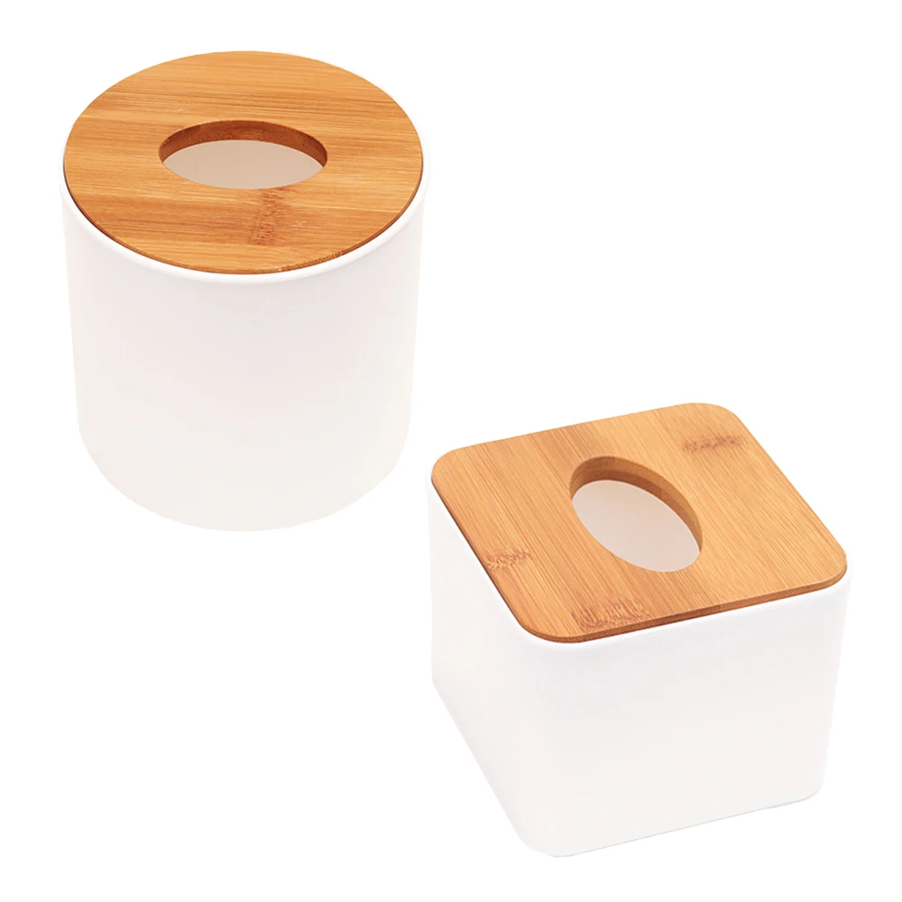 2pcs Wooden Tissue Box Holder Bamboo Cover Storage Organizer Fashion Case PP Material Water Resistant Room Bedroom
2pcs Wooden Tissue Box Holder Bamboo Cover Storage Organizer Fashion Case PP Material Water Resistant Room Bedroom