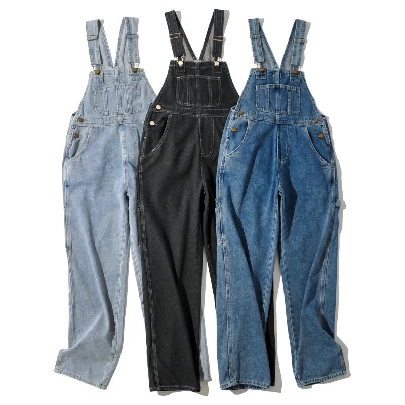 Denim Jumpsuits Women Classic Daily Leisure All-match Retro Korean Style Fashion Loose Basic Summer Minimalist Collages New
Denim Jumpsuits Women Classic Daily Leisure All-match Retro Korean Style Fashion Loose Basic Summer Minimalist Collages New