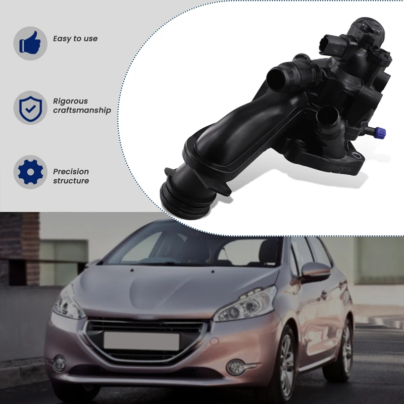 9814705780 Engine Coolant Water Thermostat For Peugeot 208 308 3008 5008 Citroen DS3/4/5 C4 1.6THP
9814705780 Engine Coolant Water Thermostat For Peugeot 208 308 3008 5008 Citroen DS3/4/5 C4 1.6THP