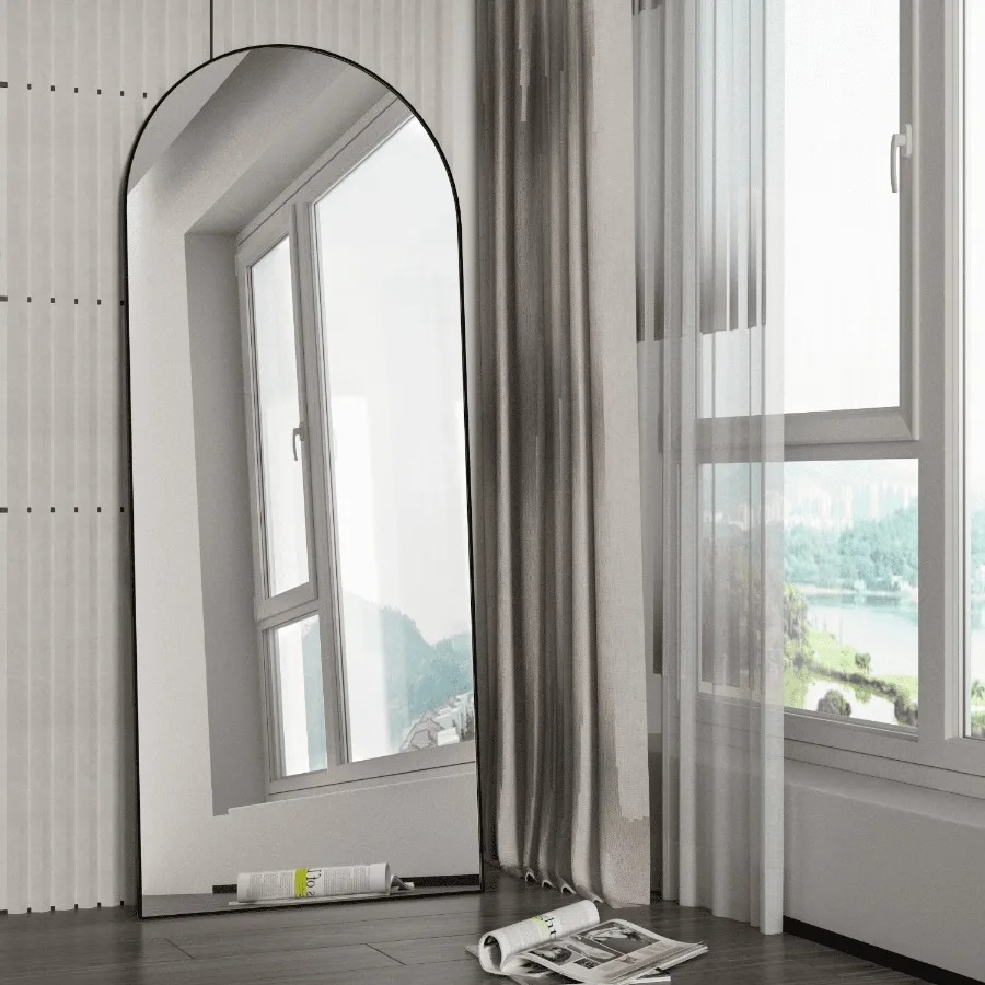 Arched Mirror Full Length Mirror 65 x24" Arch Floor Mirror Full Body Mirror Stand Wall Mirror for Bedroom Mirror Full length
Arched Mirror Full Length Mirror 65 x24" Arch Floor Mirror Full Body Mirror Stand Wall Mirror for Bedroom Mirror Full length