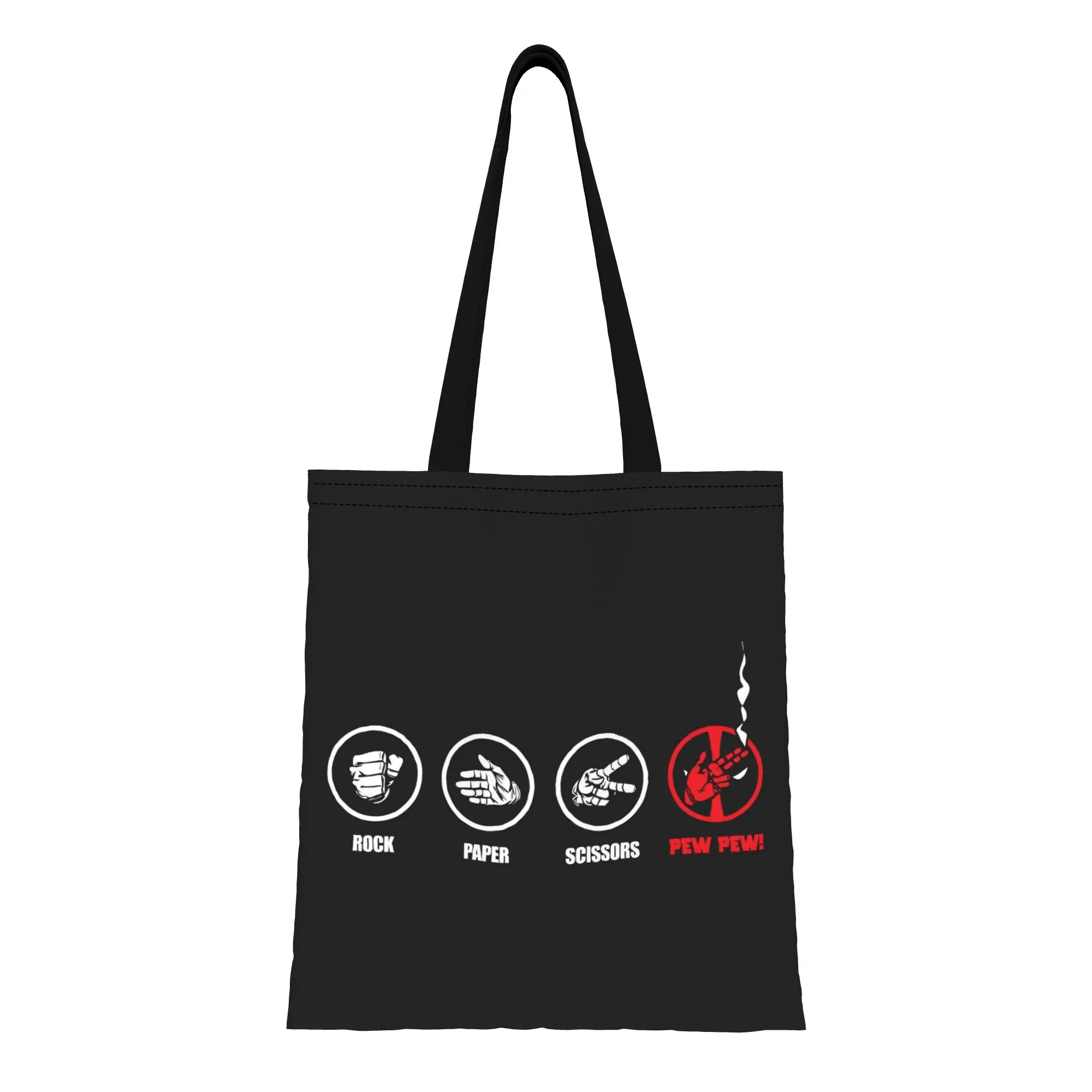 Rock Paper Scissors Deadpool Marvel Canvas Tote Bag Perfect for Shopping Women's Top-Handle Bags
Rock Paper Scissors Deadpool Marvel Canvas Tote Bag Perfect for Shopping Women's Top-Handle Bags
