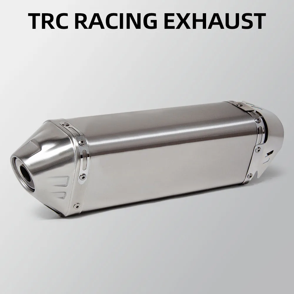Motorcycle Exhaust Escape Kit Universal 51mm Interface TRC-GP Muffler with DB Killer For MT07 ADV350 CB500F R7 GSXR600 F750GS
Motorcycle Exhaust Escape Kit Universal 51mm Interface TRC-GP Muffler with DB Killer For MT07 ADV350 CB500F R7 GSXR600 F750GS