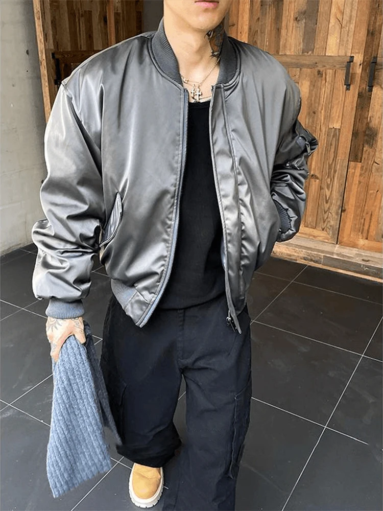 American Style MA1 Pilot Jacket Cotton Coat Men's Short Motorcycle Jacket Cleanfit Outerwear Winter Warm Long Sleeve Zipper
American Style MA1 Pilot Jacket Cotton Coat Men's Short Motorcycle Jacket Cleanfit Outerwear Winter Warm Long Sleeve Zipper