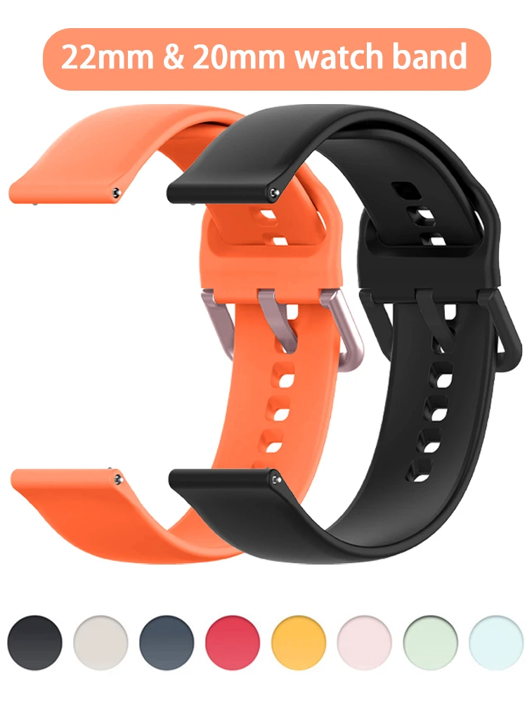 Ремешок силиконовый для Samsung Galaxy Watch 6 5 4 Pro/3/gear s3 frontier/Active 2, браслет для наручных часов, 22 мм/20 мм, 46 мм
Ремешок силиконовый для Samsung Galaxy Watch 6 5 4 Pro/3/gear s3 frontier/Active 2, браслет для наручных часов, 22 мм/20 мм, 46 мм