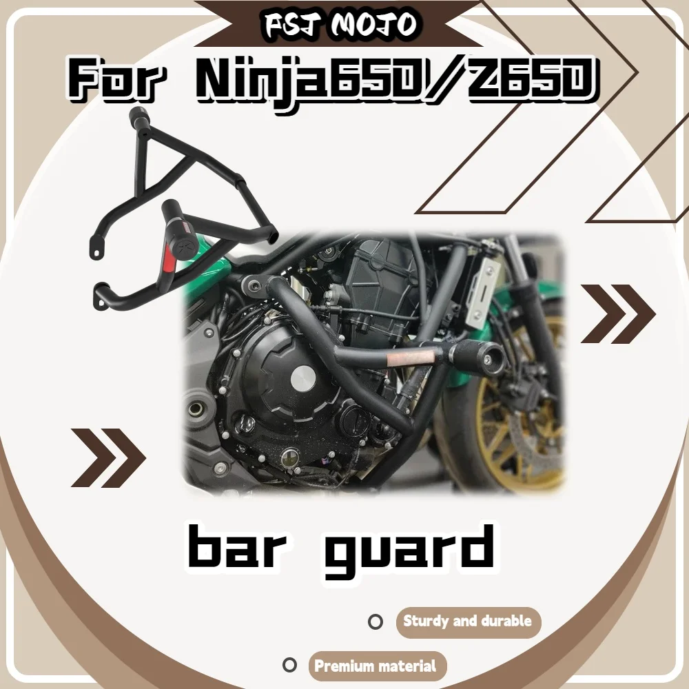 For ninja650/z650 Multifunctional Anti-Collision Guard Kit, Durable Anti-Fall Bumper Simple Non-Drilling Easy Installation Mod
For ninja650/z650 Multifunctional Anti-Collision Guard Kit, Durable Anti-Fall Bumper Simple Non-Drilling Easy Installation Mod