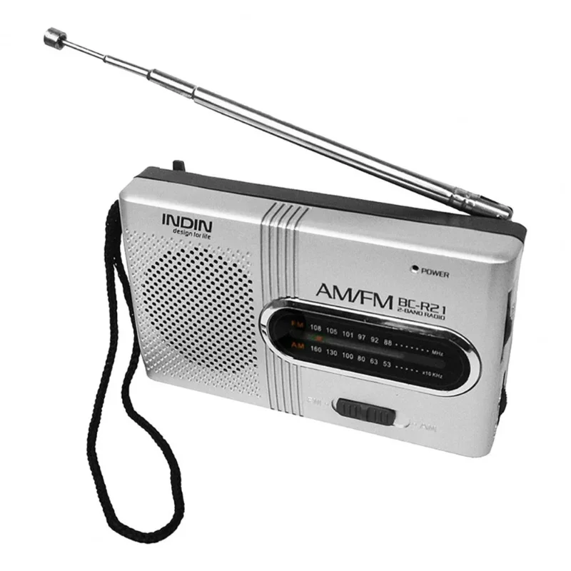 Pocket MINIRadio Strong Signal Multifunctionl Built-in Speaker Full Band AM/FM 2-Band Stereo Portable Radio for Elder R21
Pocket MINIRadio Strong Signal Multifunctionl Built-in Speaker Full Band AM/FM 2-Band Stereo Portable Radio for Elder R21