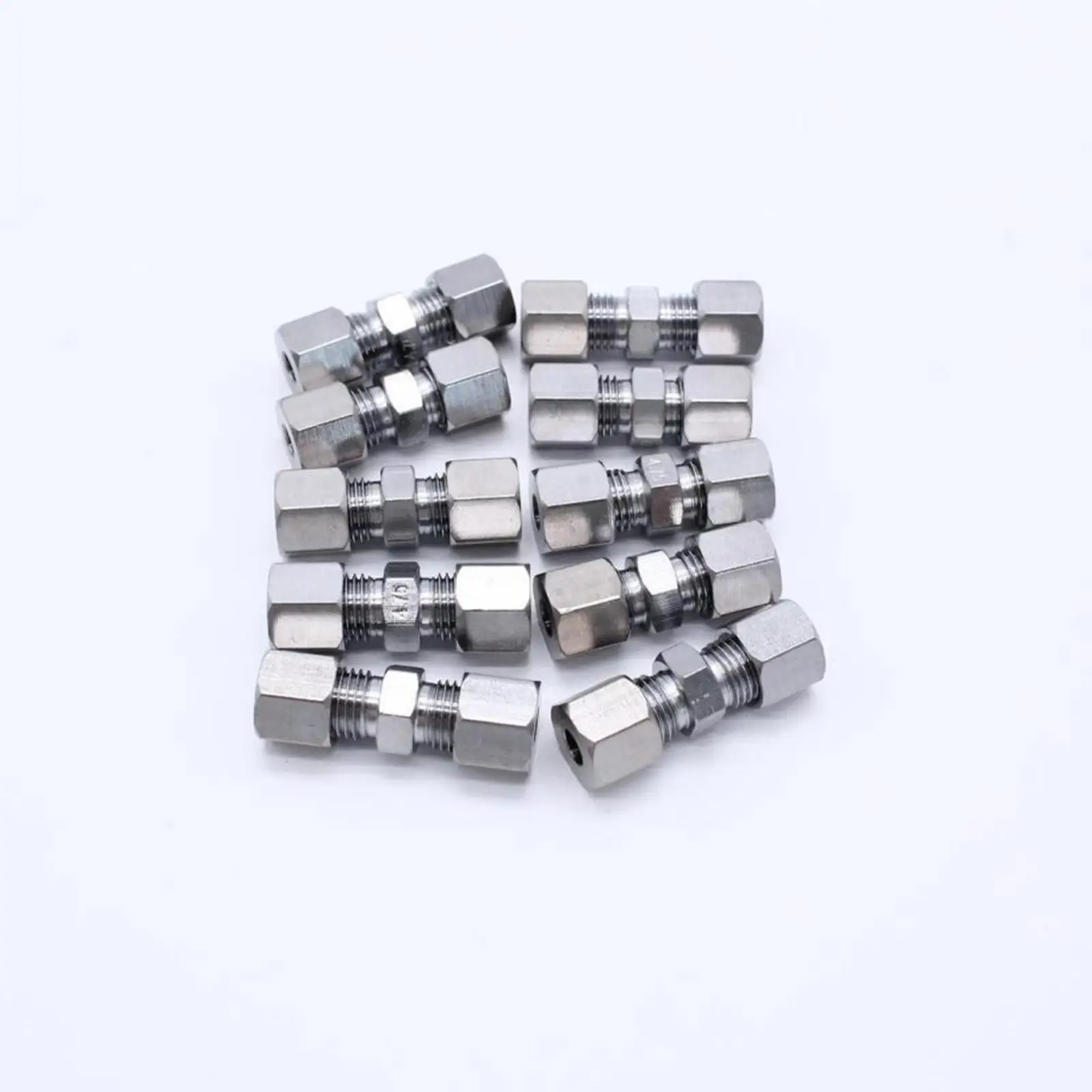 Universal Brake Pipe Connector Assortment 10pcs Metal Line Union 3/16 Inch for Car Brake Tubes
Universal Brake Pipe Connector Assortment 10pcs Metal Line Union 3/16 Inch for Car Brake Tubes