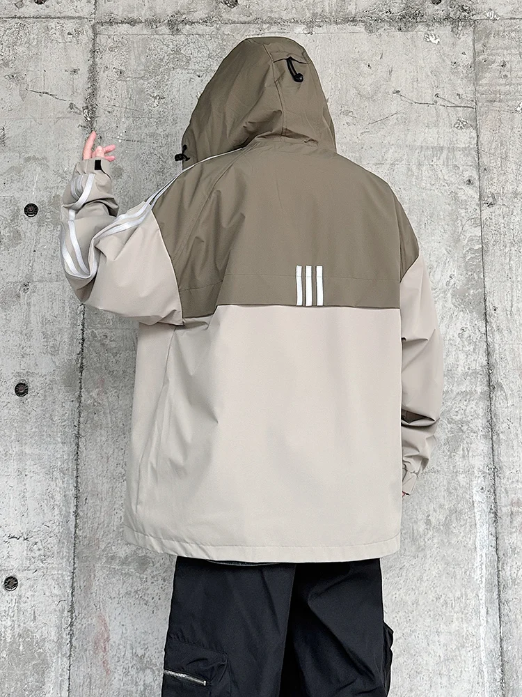 plus Size Men's Jaet Striped Loose Fit Student een Coat with Hood Spring Autumn Polyester Fiber Long Sve Zipper Closure
plus Size Men's Jaet Striped Loose Fit Student een Coat with Hood Spring Autumn Polyester Fiber Long Sve Zipper Closure