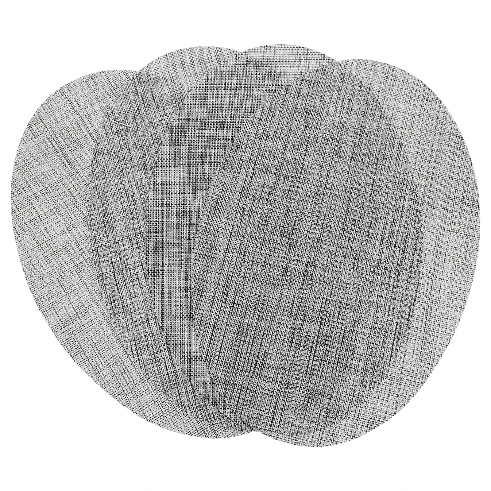 4pcs Insulated Table Pvc Heat Resistant Dish Anti-Slip Stain Resistant Washable Coffee Cup Thickened Desk Mat Grey Oval Flower
4pcs Insulated Table Pvc Heat Resistant Dish Anti-Slip Stain Resistant Washable Coffee Cup Thickened Desk Mat Grey Oval Flower