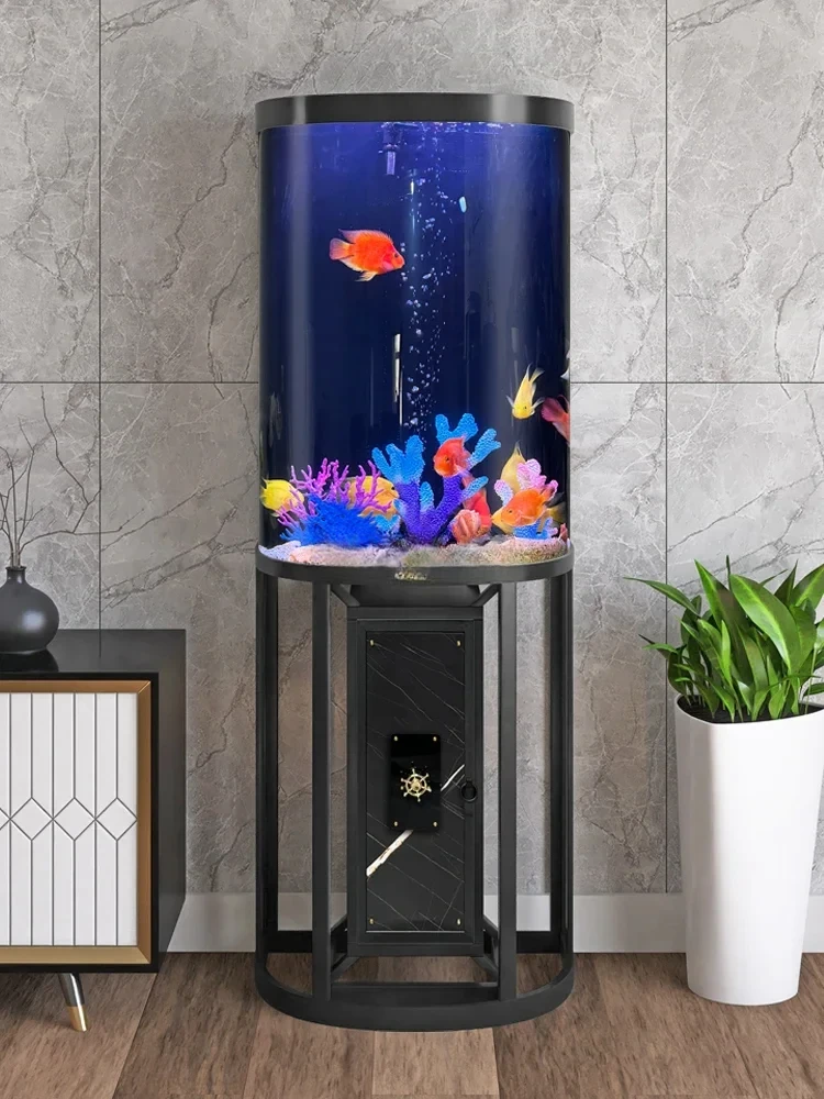 Новый экологический аквариум, небольшой безводный креативный цилиндрический напольный аквариум для золотых рыбок
Новый экологический аквариум, небольшой безводный креативный цилиндрический напольный аквариум для золотых рыбок