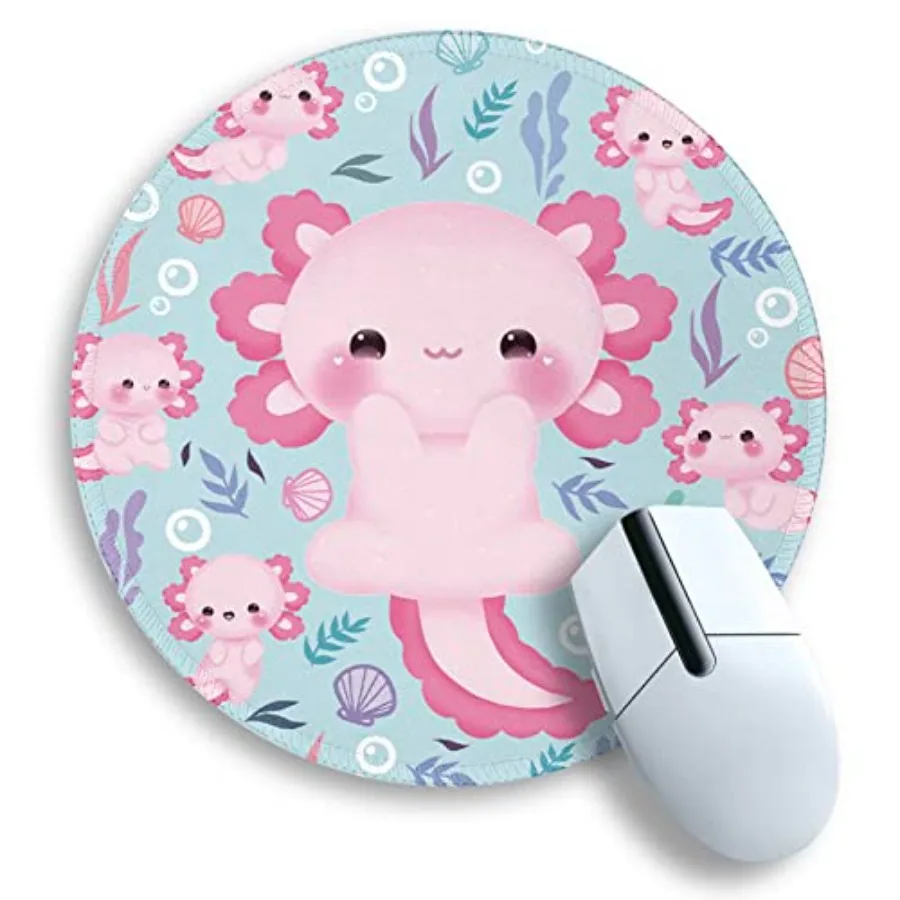 Cute Round Mouse Pad, Small Mousepad for Laptop Gaming Women, with Stitched Edge Non-Slip Rubber Base, Cute Home Office Decor D
Cute Round Mouse Pad, Small Mousepad for Laptop Gaming Women, with Stitched Edge Non-Slip Rubber Base, Cute Home Office Decor D