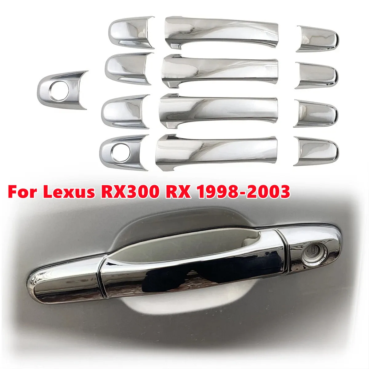1 Set For Lexus RX300 RX 1998-2003 Exterior Door Handle Frame Cover Trim ABS Protective Sticker Accessories
1 Set For Lexus RX300 RX 1998-2003 Exterior Door Handle Frame Cover Trim ABS Protective Sticker Accessories