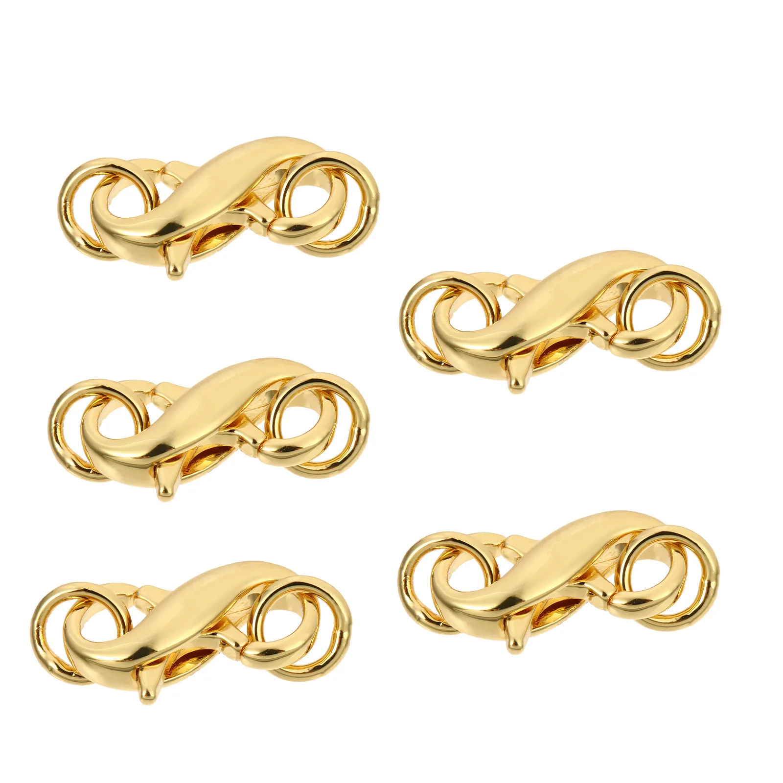 5Pcs Bright Color Metal Lobster Clasp DIY Jewelry Making Supplies for Necklaces Bracelets Earrings Repair Charm Connecting
5Pcs Bright Color Metal Lobster Clasp DIY Jewelry Making Supplies for Necklaces Bracelets Earrings Repair Charm Connecting