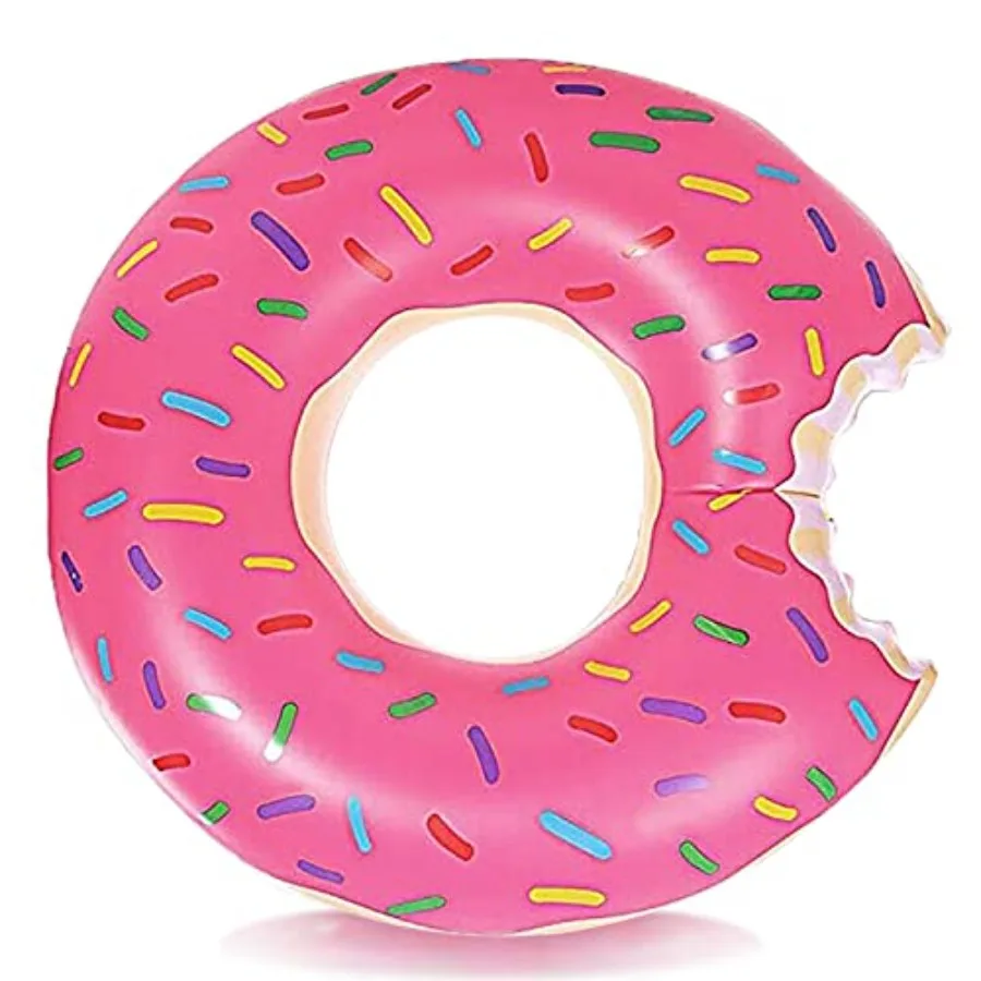 Donut Pool Float - Donut Tube and Ring for Beach and Pool
Donut Pool Float - Donut Tube and Ring for Beach and Pool