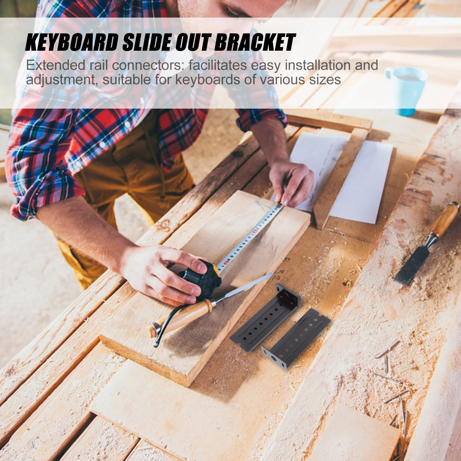 Keyboard Slider Drawer Slides Bottom Mount Bracket Guides Mounting Brackets Track Dressing Table Dresser Replacement Parts
Keyboard Slider Drawer Slides Bottom Mount Bracket Guides Mounting Brackets Track Dressing Table Dresser Replacement Parts
