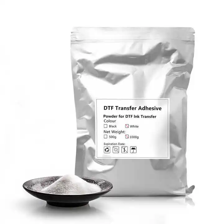 1kg DTF powder for DTF ink Transfer printing T-shirts clothes shoes fabric Transfer printing
1kg DTF powder for DTF ink Transfer printing T-shirts clothes shoes fabric Transfer printing