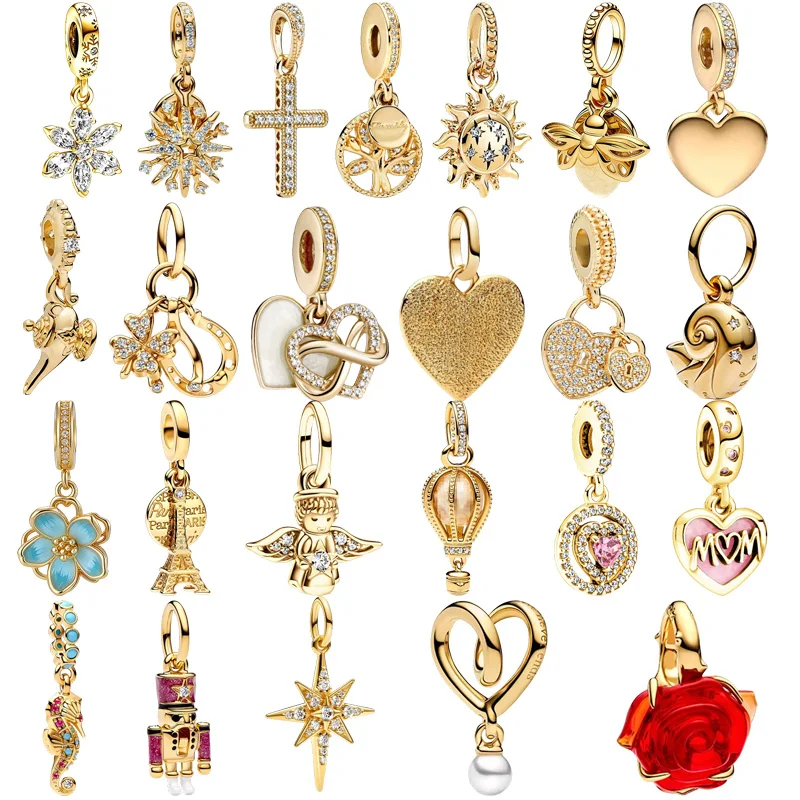 Original Charm Beads,Shell Dangle Charm&Lucky Clover Wishbone&Horseshoe Dangle Charm Bead Fit Pendant Bracelet Women Jewelry Gif
Original Charm Beads,Shell Dangle Charm&Lucky Clover Wishbone&Horseshoe Dangle Charm Bead Fit Pendant Bracelet Women Jewelry Gif