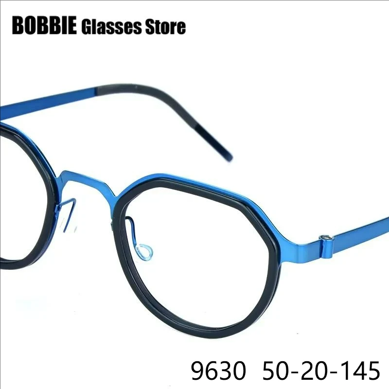 Round Eyeglasses Screwless Handmade Denmark Brand Ultralight Men Women Polygon 9630 Blue Light Spectacles Titanium Glasses Frame
Round Eyeglasses Screwless Handmade Denmark Brand Ultralight Men Women Polygon 9630 Blue Light Spectacles Titanium Glasses Frame