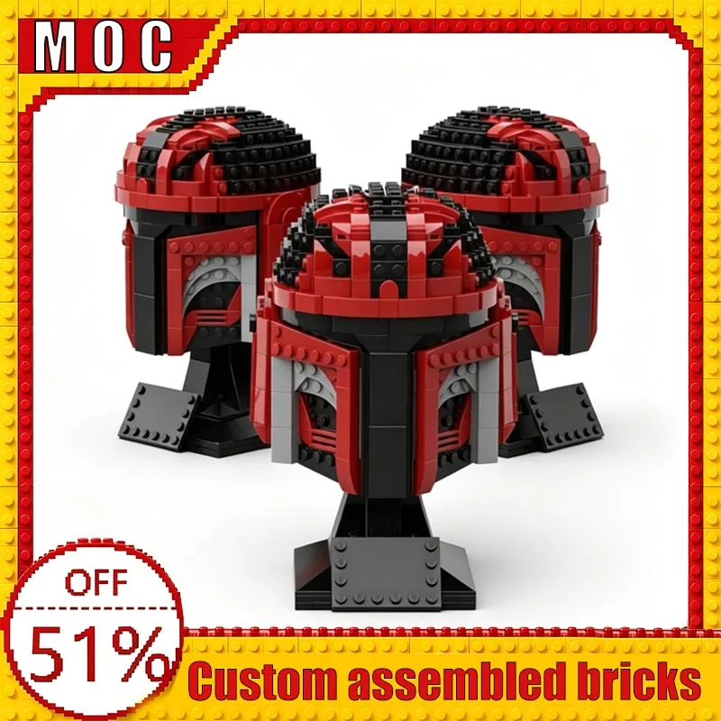 609PCS War Series Hero-themed Character style Helmet Collection Custom Building Blocks MOC Model Education Assembly Toy Display
609PCS War Series Hero-themed Character style Helmet Collection Custom Building Blocks MOC Model Education Assembly Toy Display