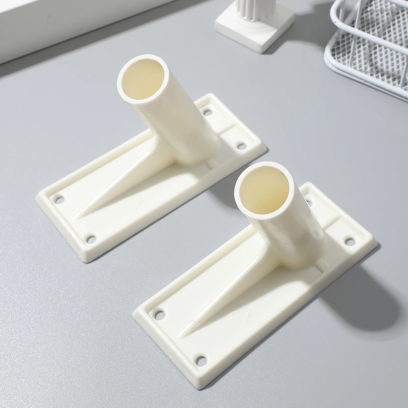 2 Pcs Flagpole Stand Base Bracket Mount Wall Mounted Holder Side Release Miniature
2 Pcs Flagpole Stand Base Bracket Mount Wall Mounted Holder Side Release Miniature