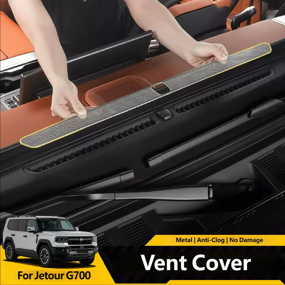 For Jetour G700 2025 2026 Dashboard Air Outlet Protective Cover Air Conditioner Anti Blocking Cover Interior Modification Parts
For Jetour G700 2025 2026 Dashboard Air Outlet Protective Cover Air Conditioner Anti Blocking Cover Interior Modification Parts