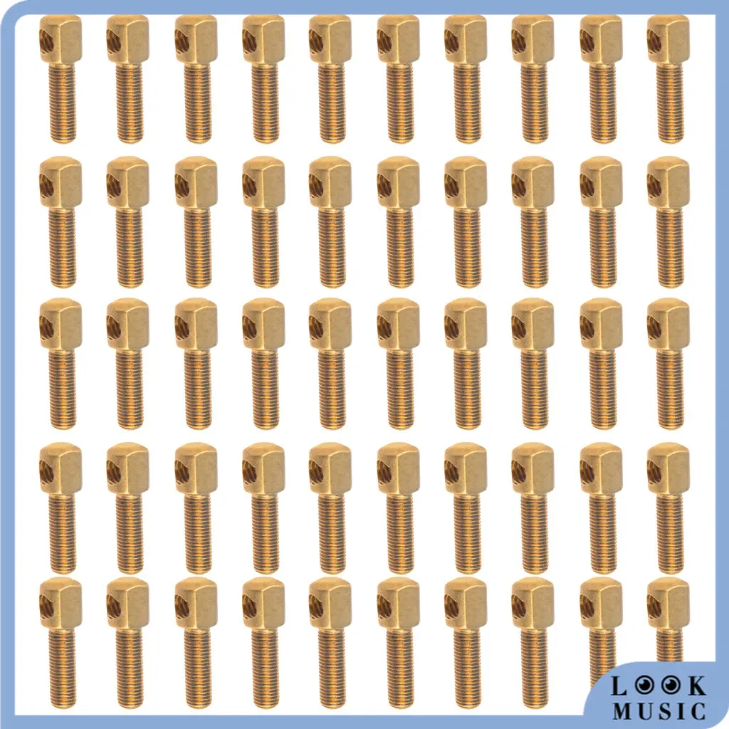 LOOK 50 Pcs Double Bass Bow Eyelets Brass 'Glasser' for Glasser Brand Fiberglass Bow Replacement
LOOK 50 Pcs Double Bass Bow Eyelets Brass 'Glasser' for Glasser Brand Fiberglass Bow Replacement