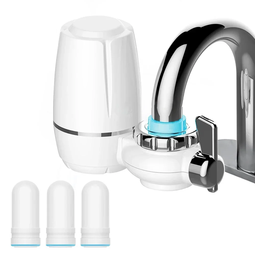 Kitchen Faucet Mounted Water Filter Activated Carbon Tap Water Filter Cartridge
Kitchen Faucet Mounted Water Filter Activated Carbon Tap Water Filter Cartridge