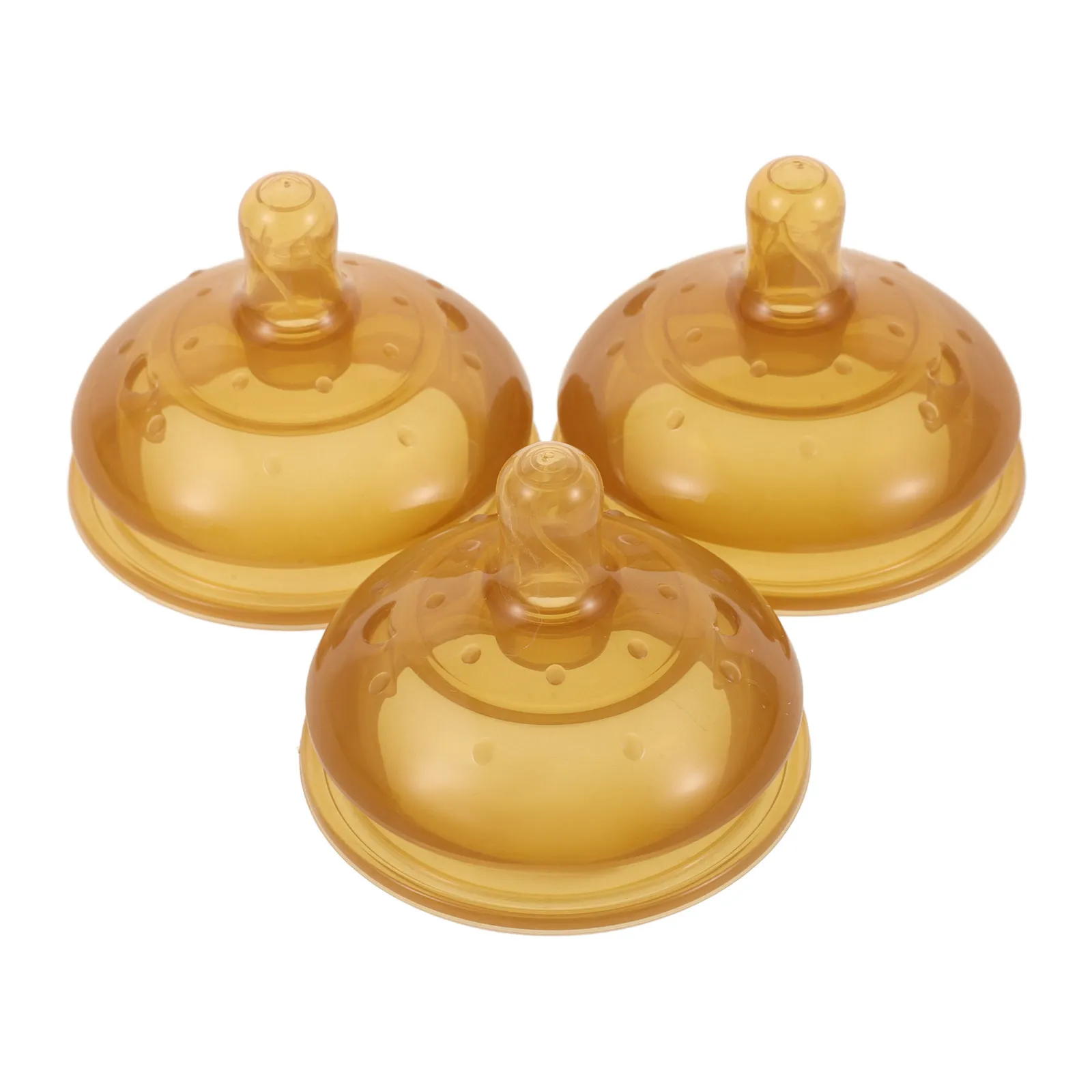 3Pcs Baby Bottle Nipples Silicone Replacement Newborn Feeding Natural Simulation Nursing Bottle Silicone Nipples Infant Milk
3Pcs Baby Bottle Nipples Silicone Replacement Newborn Feeding Natural Simulation Nursing Bottle Silicone Nipples Infant Milk